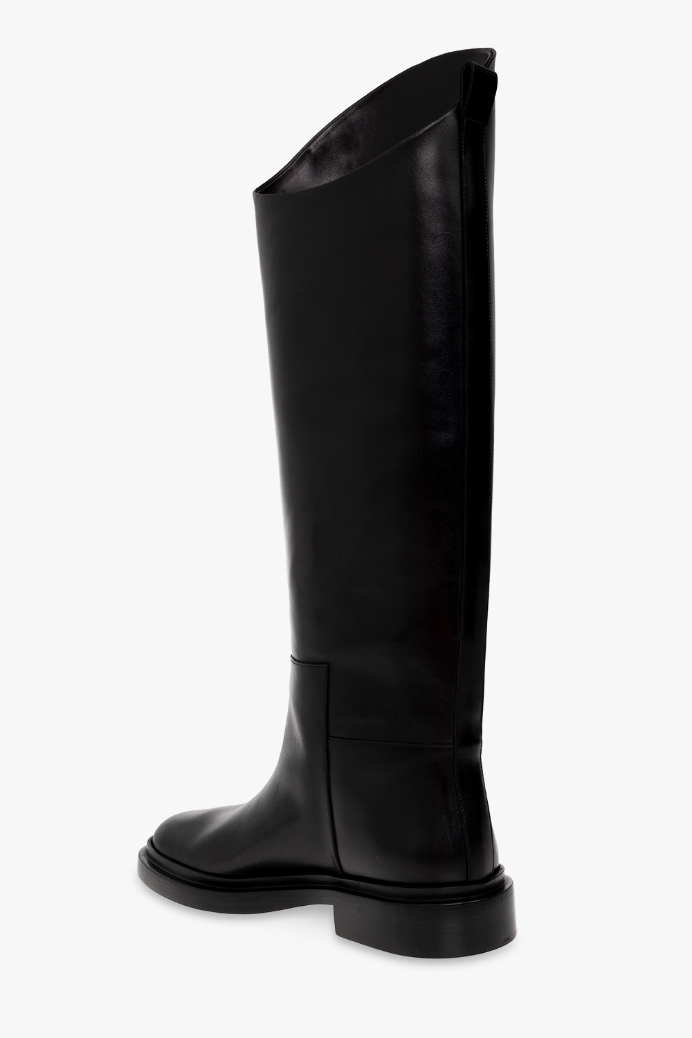 【JIL SANDER】RIDING BOOTS ブーツ ★関税送料込み★ JIL SANDER KOBIETY AKCESORIA - Leather boots JIL SANDER